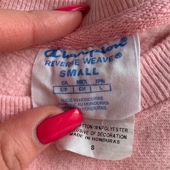 pink champion pullover - Picture 3 of 3